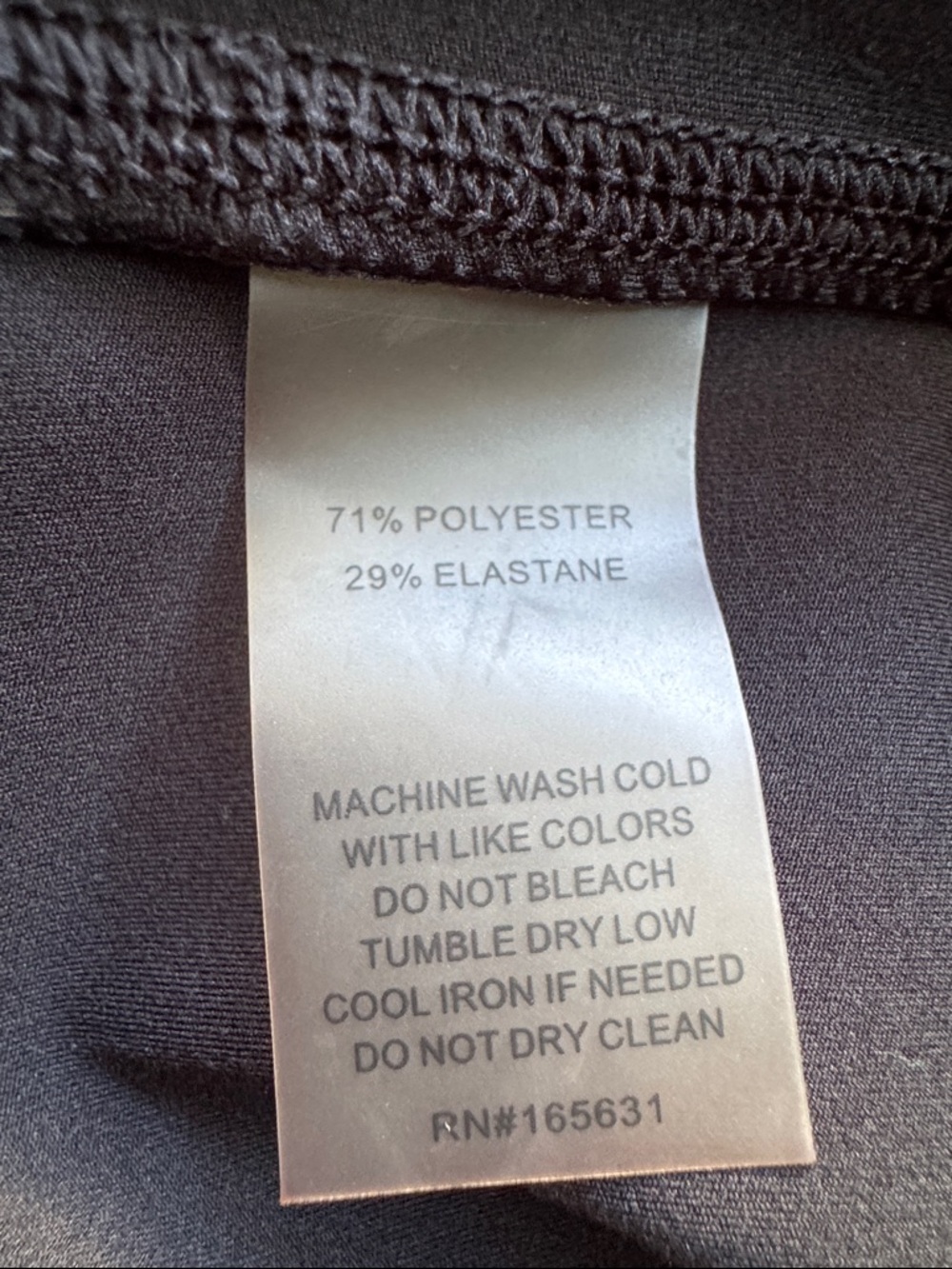 Johnny Was Bee Active Leggings With Pockets Black Rose Size L - Picture 11 of 14